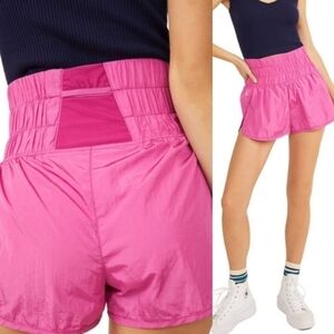 NEW Free People Way Home Short in Vivacious Magenta